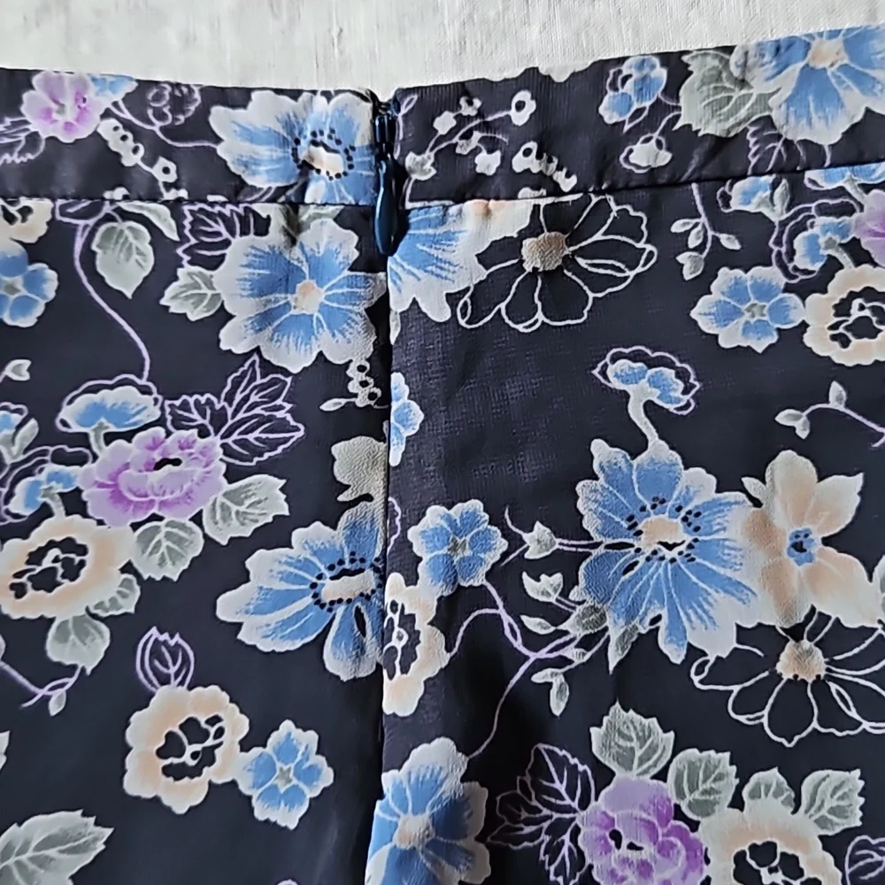 Free People floral chiffon shorts size 2 - Picture 9 of 13